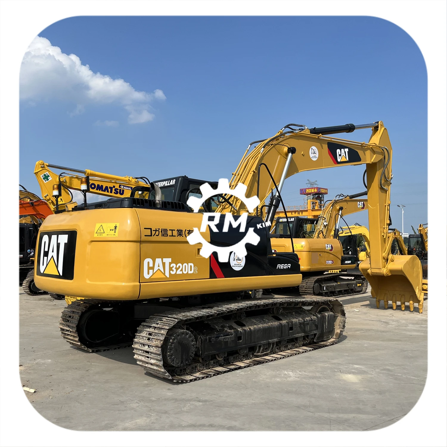 Long-lasting JAPAN original used used cat 320d2 crawler excavator CAT320D2 320D2 320GC 320C 320D 315D2GC piston cat320d2 in sale