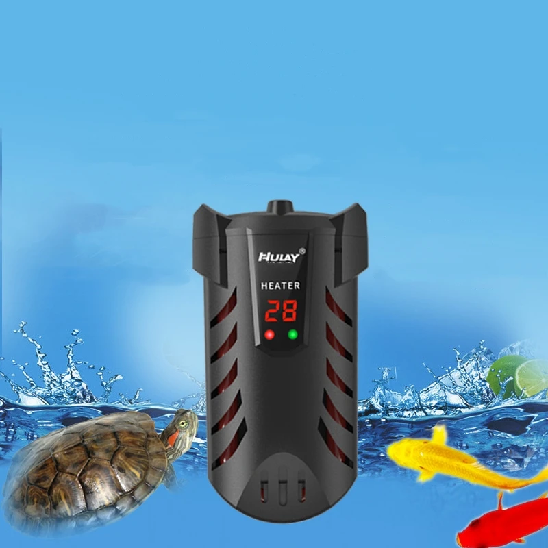 Safe Anti-impact Submersible Digital Display Mini Fish Tank Automatic Water Heater HE-25/50/100/200/300 Aquariums Accessoires
