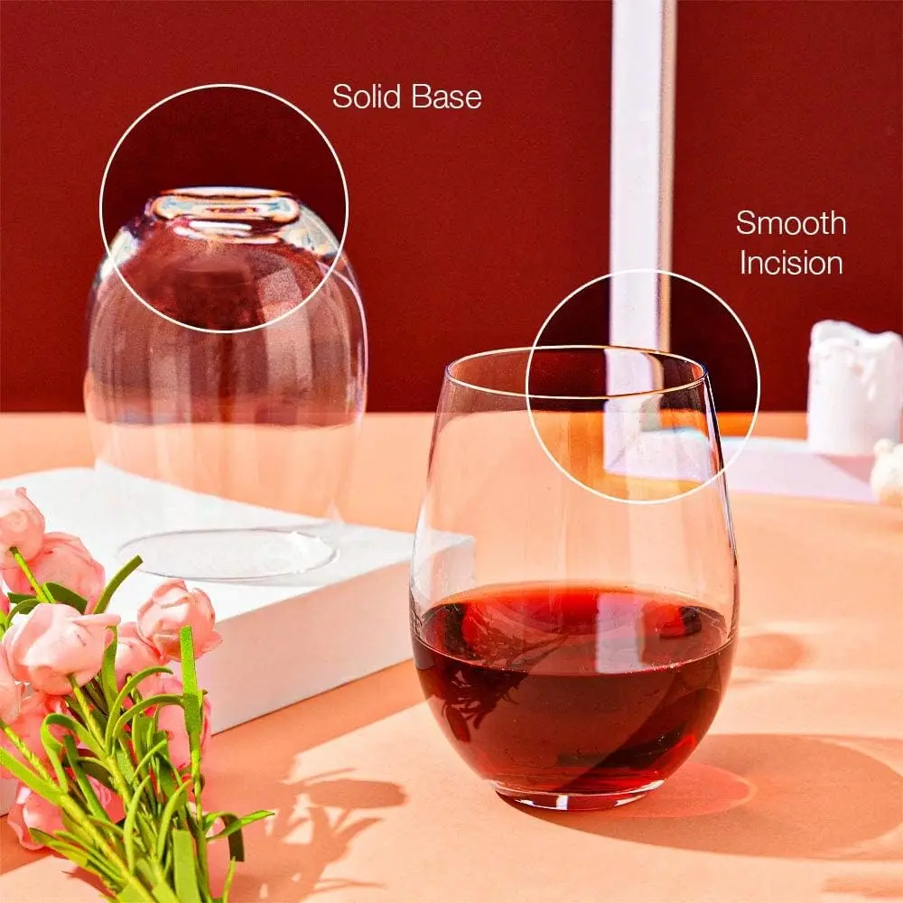 Crafted Wine Glass Wine NOT AT DISEN Exquisite Pattern 18 oz Capacity Red Wine Glass