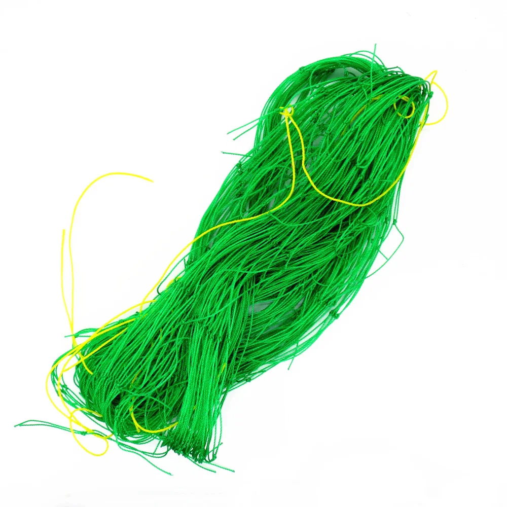 Garden Green Nylon Trellis Netting Mesh 10x10cm Support Climbing Bean Plant Nets Grow Fence Net Thickened