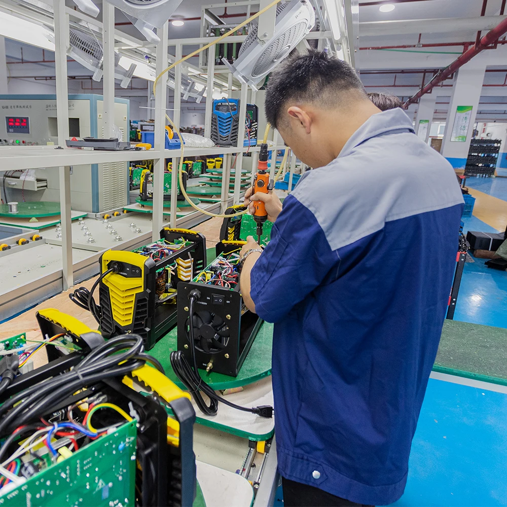 Small electric welding machinery manual single phase mig welders