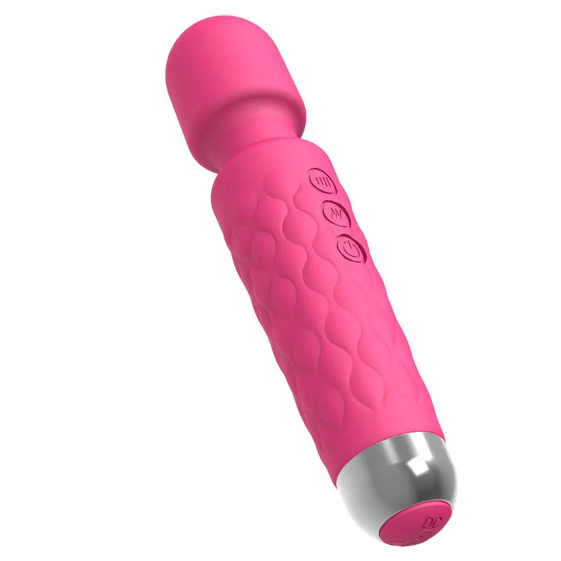 Silicone Vibrator Sex Toys AV Wand For Women Couple With Multi-Speeds Vibration