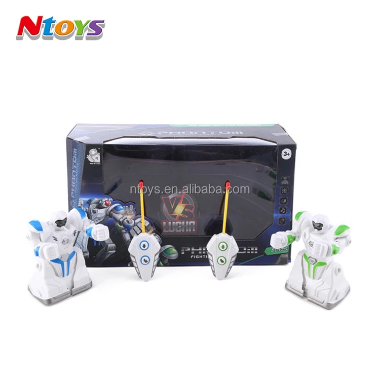 2 Channels Toy Smart Robots Children Infrared Remote Control Robot Toys Rc Fighting Robot