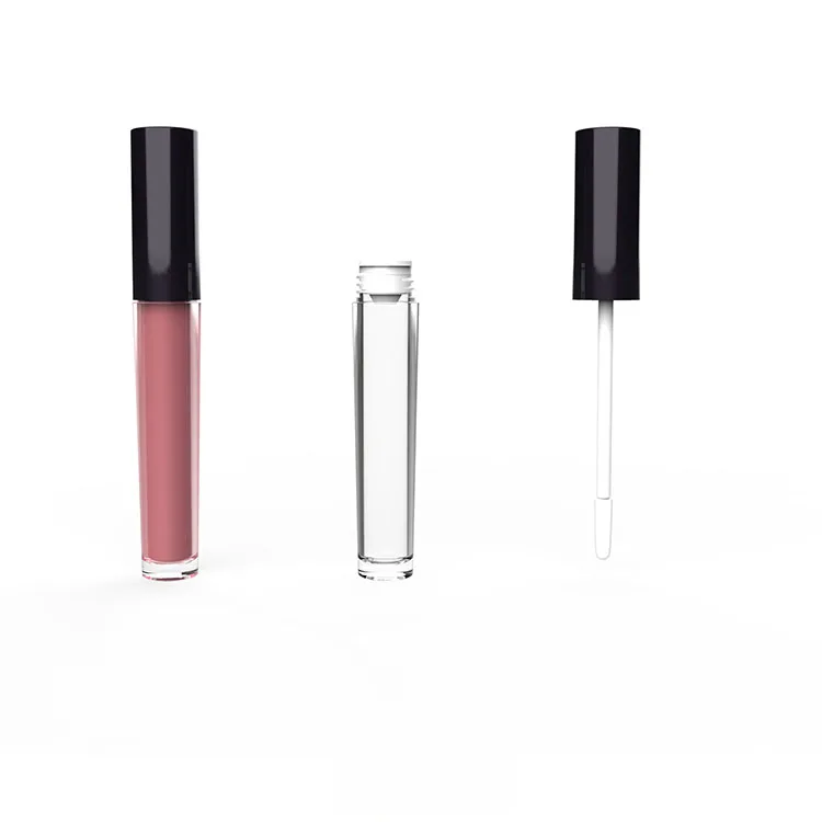 
Tubes 5 Ml Wholsale Tint Bottle Personalized Eco-friendly Lip Gloss Round Custom Lip Gloss Package Slim Lipgloss Tube 