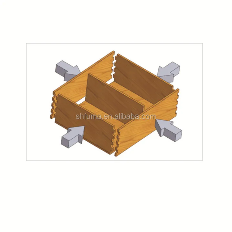 China Kitchen Drawer Cabinet Composer Assembly Machine Wood Frame Press Dovetail Drawer Machine