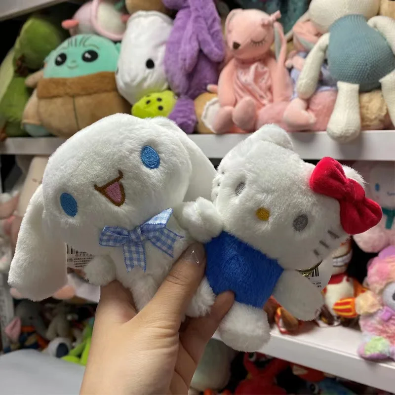 Wholesale My Melody and Kuromi Sanrio Plushie Plush Toys Keychain Cute Sanrio Keychain
