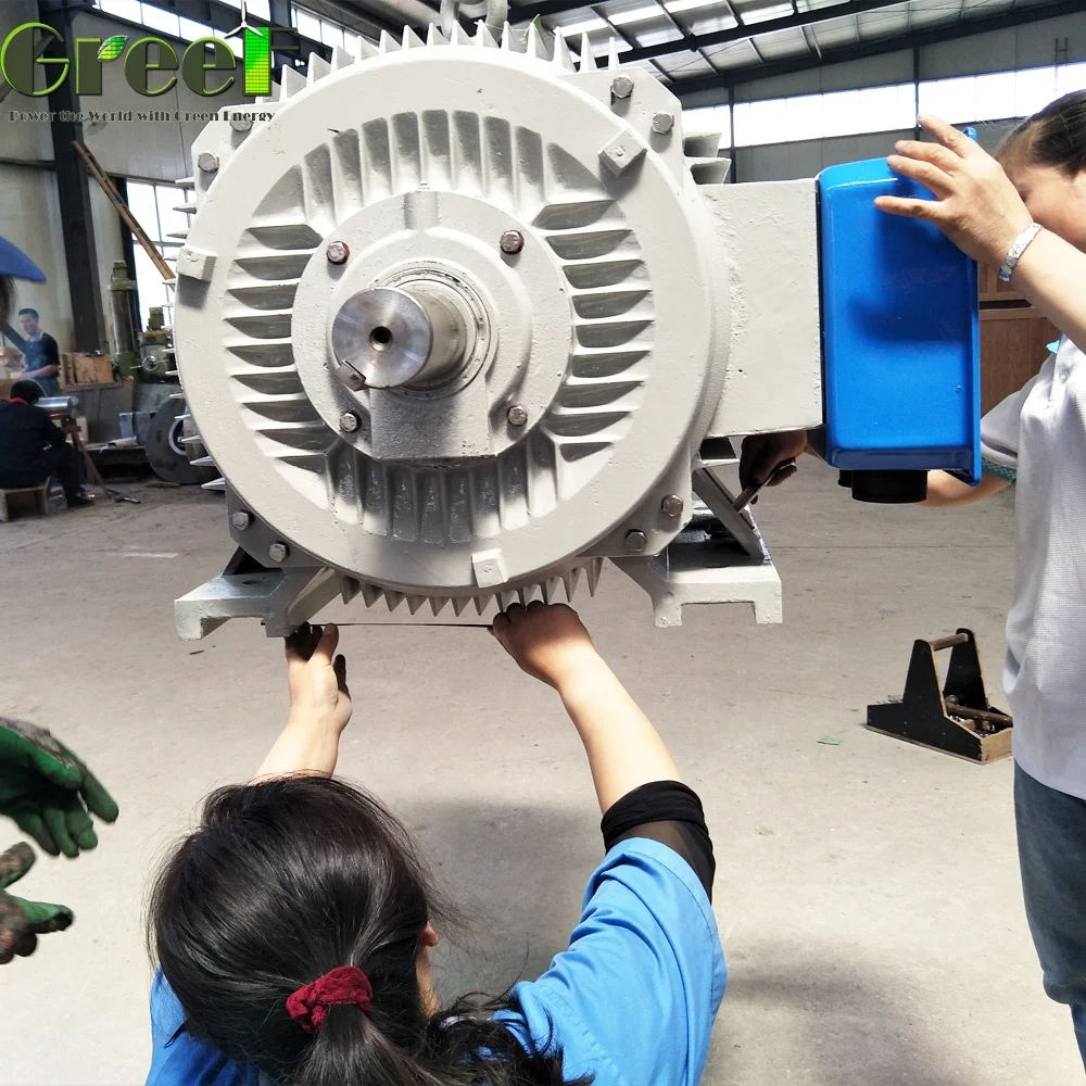 100KW постоянный магнитный генератор низкоскоростной магнит мотор свободной энергии