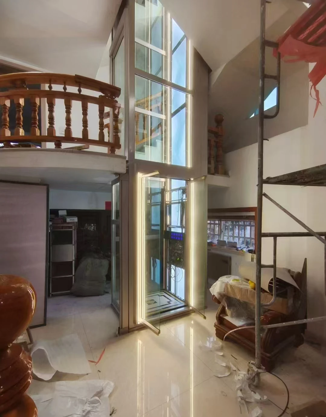 Residential Elevator for Apartment Outdoor Factory Hotel Contemporary Passenger Supermarket