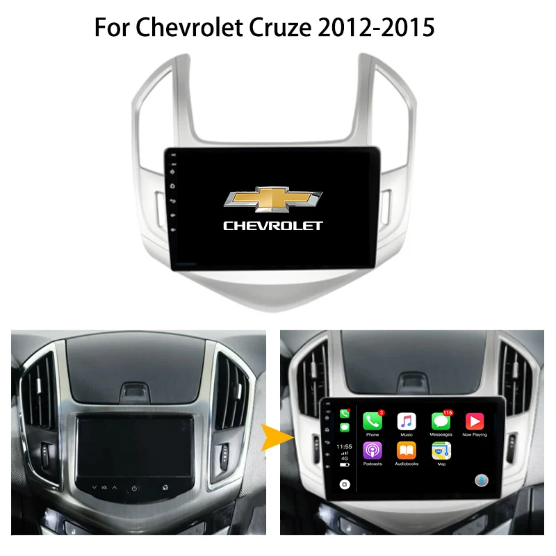 High Quality Auto Radio for CHEVROLET CRUZE 2013 2014 2015 2016 BT WIFI Navigation GPS Car Stereo
