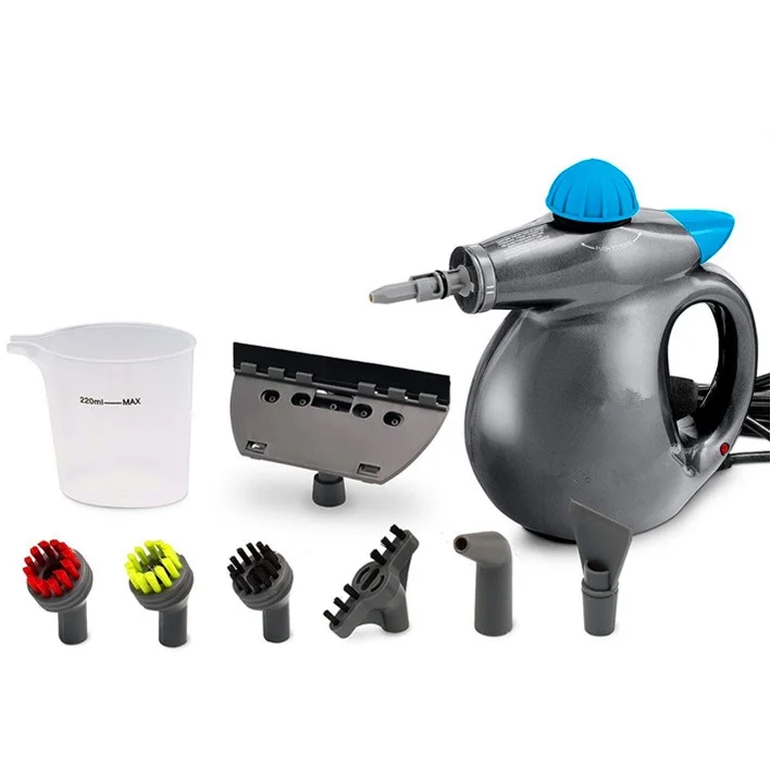 Handheld Pressurized Steam Cleaner with 11-Piece Accessory Set Multi-Surface Steamer for Cleaning