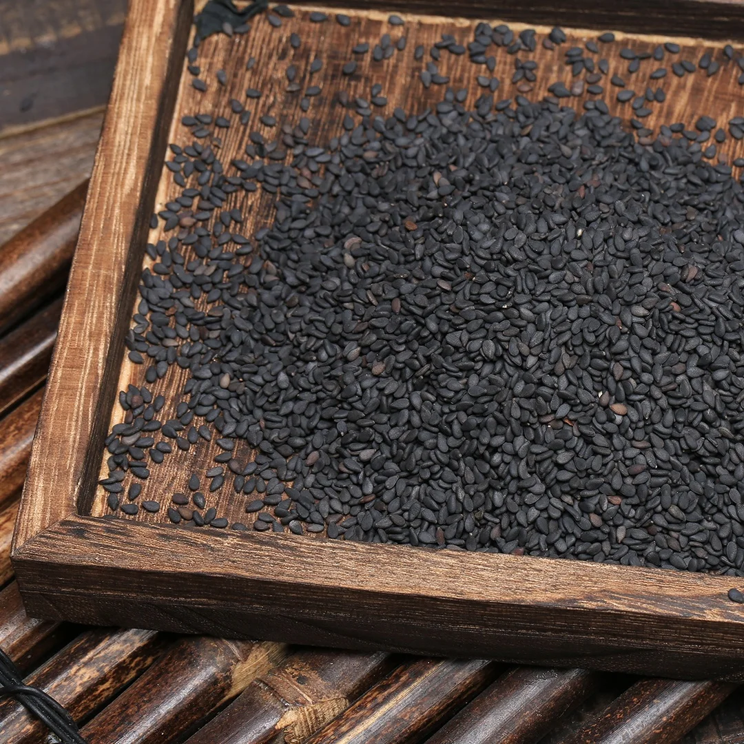 Семена кунжута высшего качества натуральные черные семена кунжута