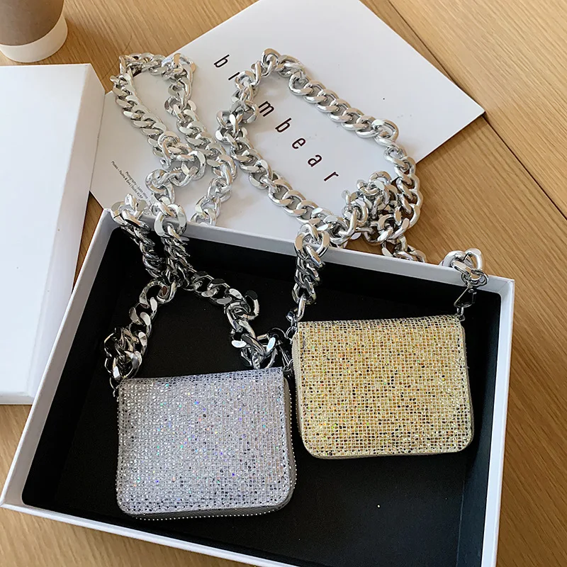 женский свитер, стильный уличные женские туфли с металлической цепочкой; Туфли с блестками мини портмоне сумки на плечо для дам