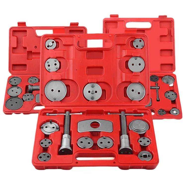 18 piece set of car brake cylinder maintenance tools brake caliper tool