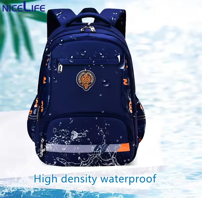 New Cartoon Design Toddler Schoolbag Spine Care Shoulder Bag to Reduce Burden Mochila Escolar