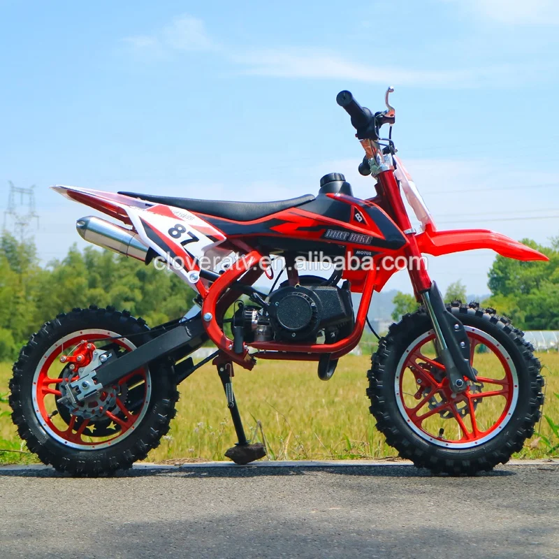 Professional 2 Stroke Mini Kids Motocross Bike 49CC Dirt Bikes with Pull Start