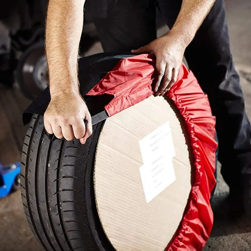 600D Oxford General Motors Spare wheel cover, four seasons adjustable car spare tire storage bag Snow waterproof tire cover.