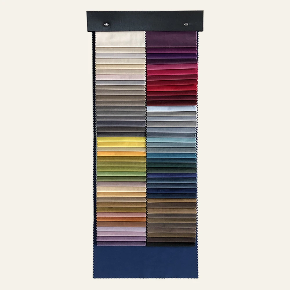 Top quality in stock holland velvet 270GSM  270g   230g  150CM plain solid color high grade sofa fabric