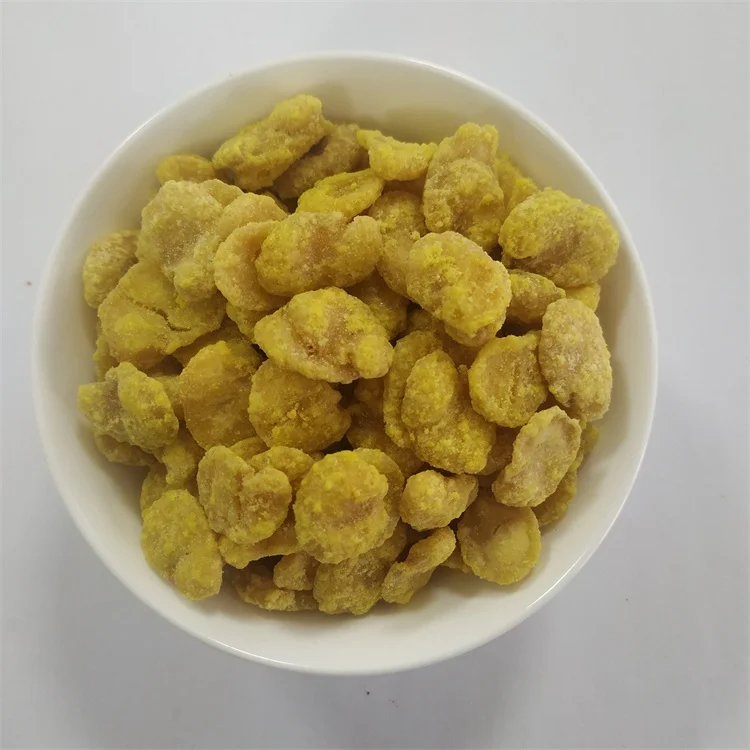 
Hot Sell Leisure Snacks Cheese Coated Broad Beans Flakes Fava Beans 