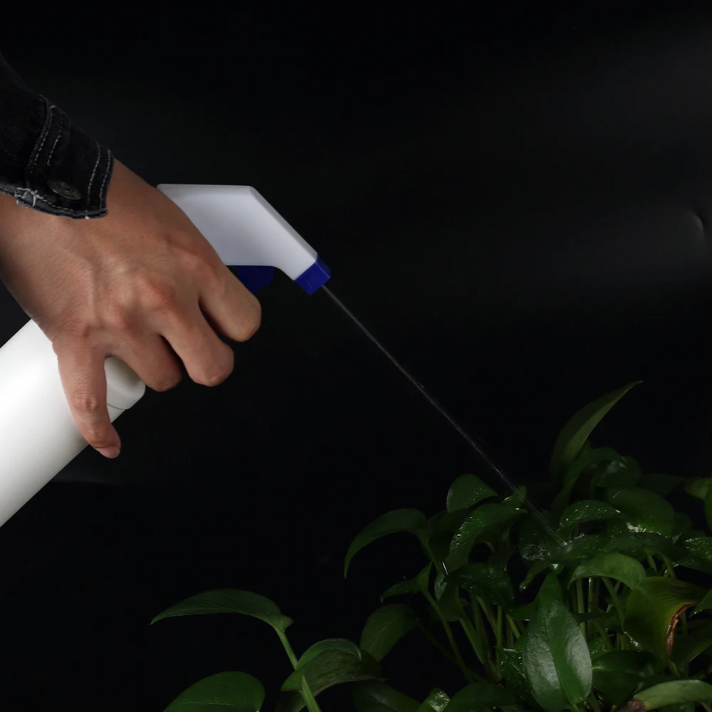 cheap price 1000ml/500ml HDPE  plastic trigger spray bottle garden watering house cleaning