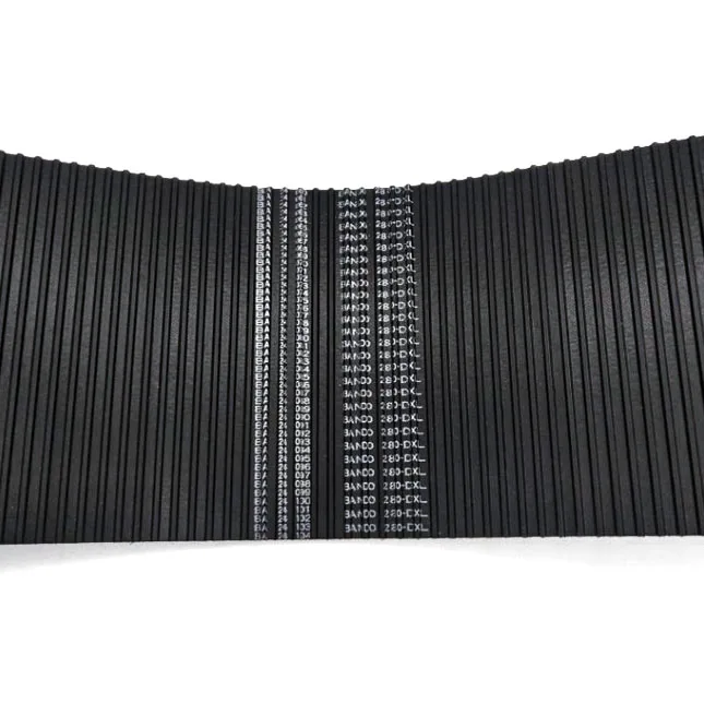 Driving belt  D280 XL fiberglass cord Double-sided teeth Rubber timing belt