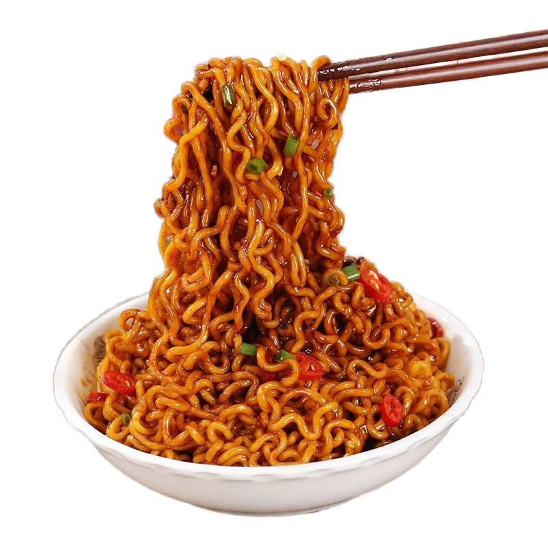 Halal Certified Chicken & Cream Cheese Spicy Fried Instant Noodles Bulk Packed in Bags Boxes Cup Noodles made with Wheat Flour
