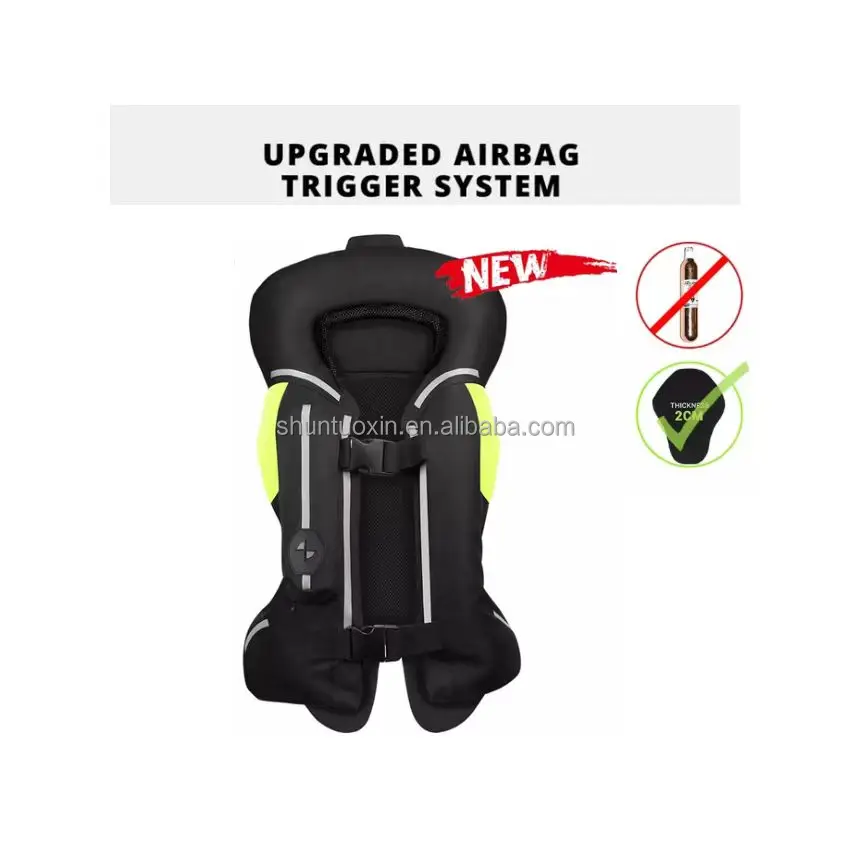 Надувной воздушный насос CO2 Комплект устройств для надувания мотоциклетные подушки безопасности жилеты