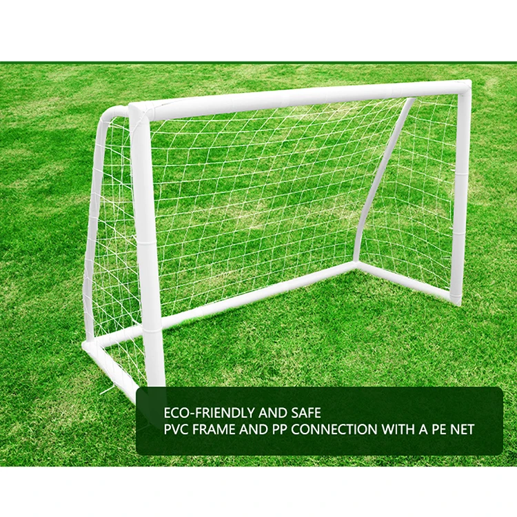 Modern Design Professional PVC Frame Nylon Net Soccer Targets Post Football Goal For Sale