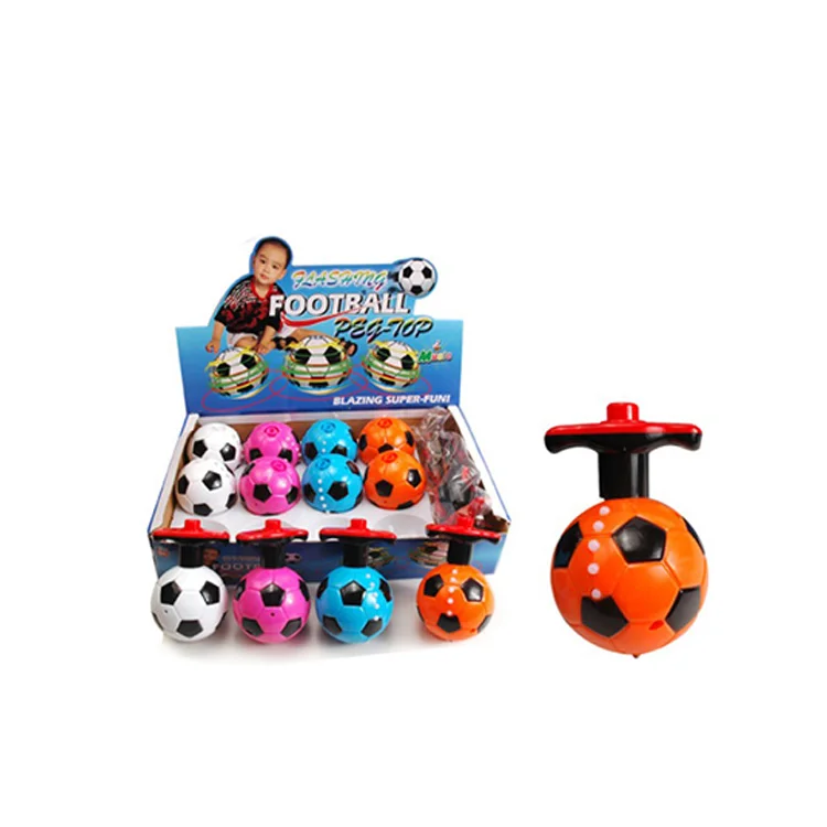 plastic spin top with music & led spin top