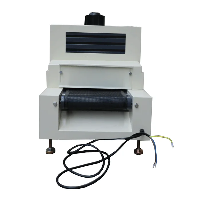Portable Desktop UV Curing Machine Cheap Semi-Automatic UV Dryer Tunnel with New Motor Used Condition for Farm Industries