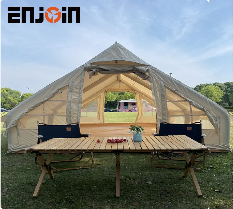 Большая Надувная Палатка ENJOIN для кемпинга на 4-6 человек уличная палатка надувная