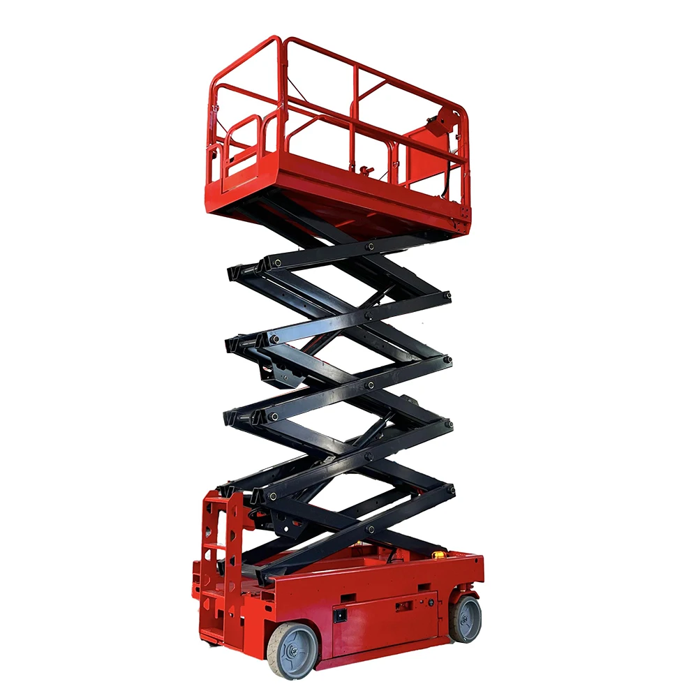 Mobile Scaffolding 4m-20m Platform Manual Lift Hydraulic Lifting Mobile Self Propelled Baker Scaffolding Construction Lifter