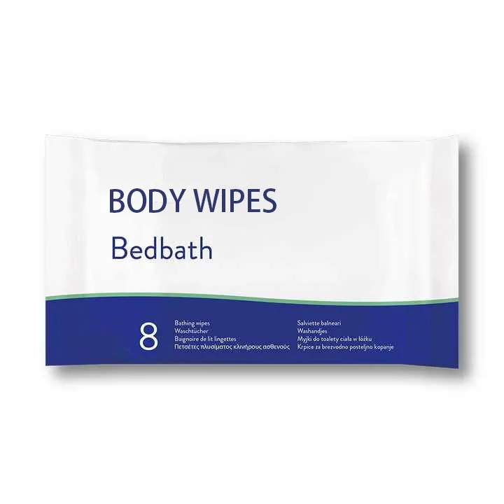 private label personal natural organic moisturising cotton body cleansing wipes individual adult body wet wipes shower wipes