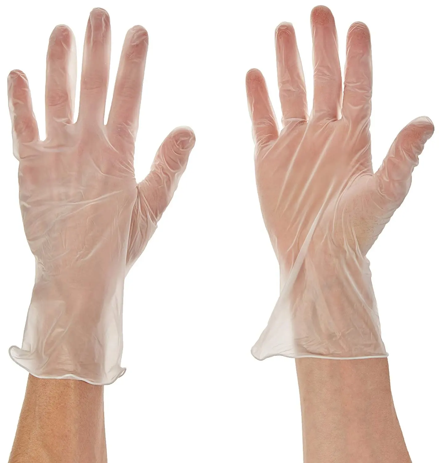 Raysen Disposable PVC Gloves Powder Free Household Examination vinyl Gloves