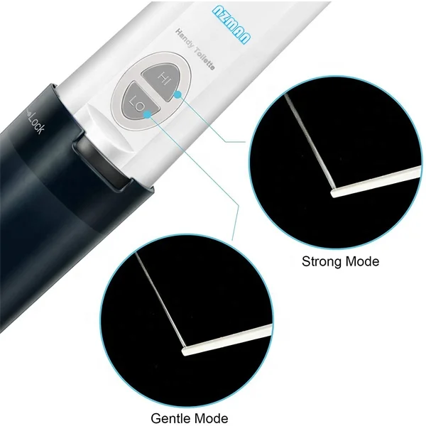 NZMAN ELECTRIC TRAVEL BIDET WITH RECHARGEABLE BATTERY #EB165