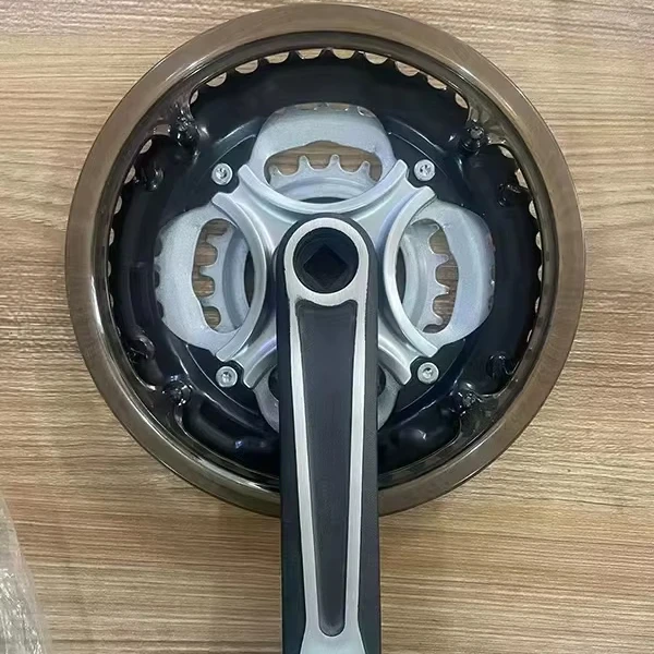 AMING Bicycle chain and crank Chain Wheel 32/34/36/38T MTB Road Bike Crankset 104BCD Chainring Round Bicycle Rotor Crankset