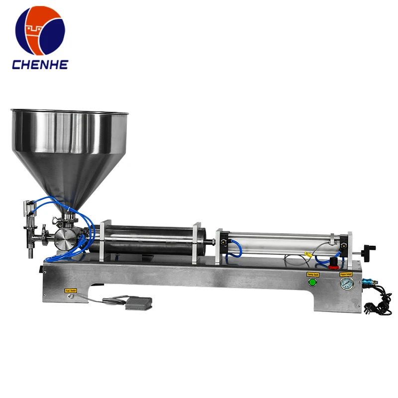 CH-1000 Model Semi-automatic pepper paste/tomato paste aseptic filling machine