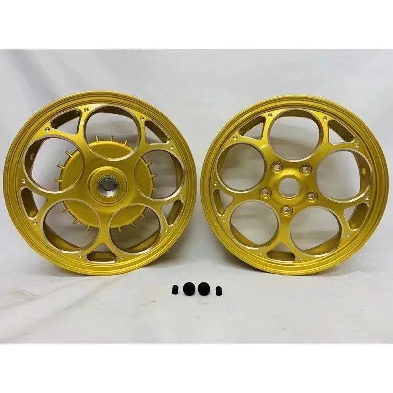 Vespa 150/300 Lotus five-hole aluminum alloy modified wheels  Color and LOGO can be customized