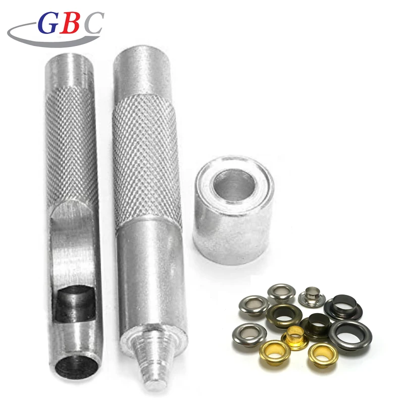 Custom metal eyelet & grommet hand press tool  for garment eyelet