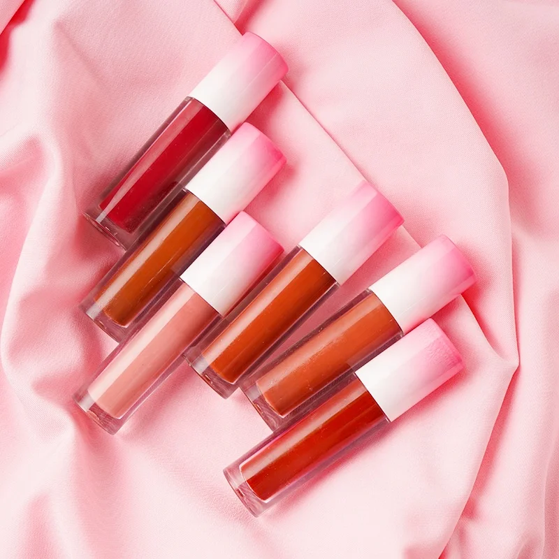 Private Label Makeup Liquid Lipstick Vegan Moisturizing Long Lasting Waterproof Velvet Matte Lip Gloss