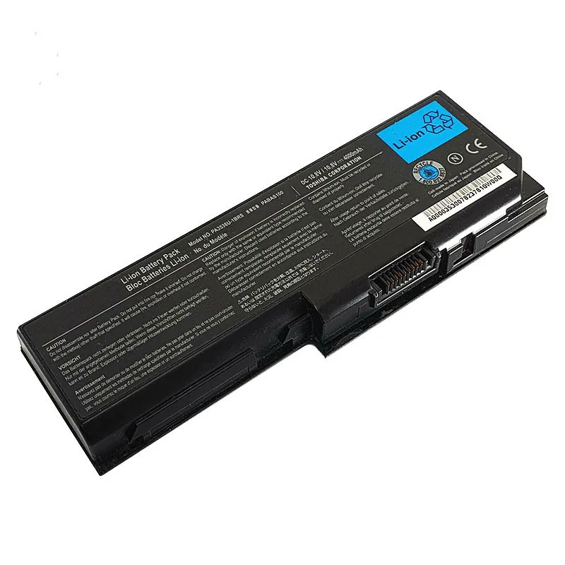 6cell 10.8V 4000MAH laptop battery for Toshiba PA3536U-1BRS PA3536U PA3537U-1BRS PA3537U PABAS100 li ion battery pack notebook