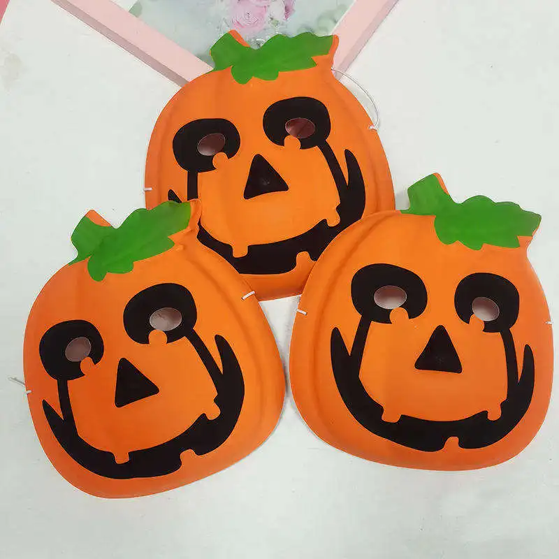 Wholesale Smile Halloween Pumpkin Mask for Kids Pumpkin Decoration for Halloween Costume Mask Party