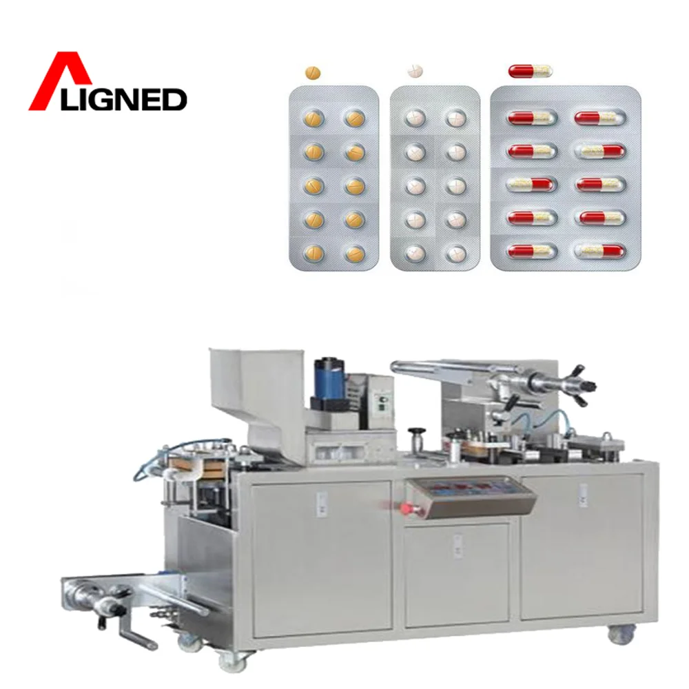 Automatic Alu Plastic Medical Blister Packaging Packing Machine Alu-PVC Blister Packing Machine Capsule Pill Blister Machine