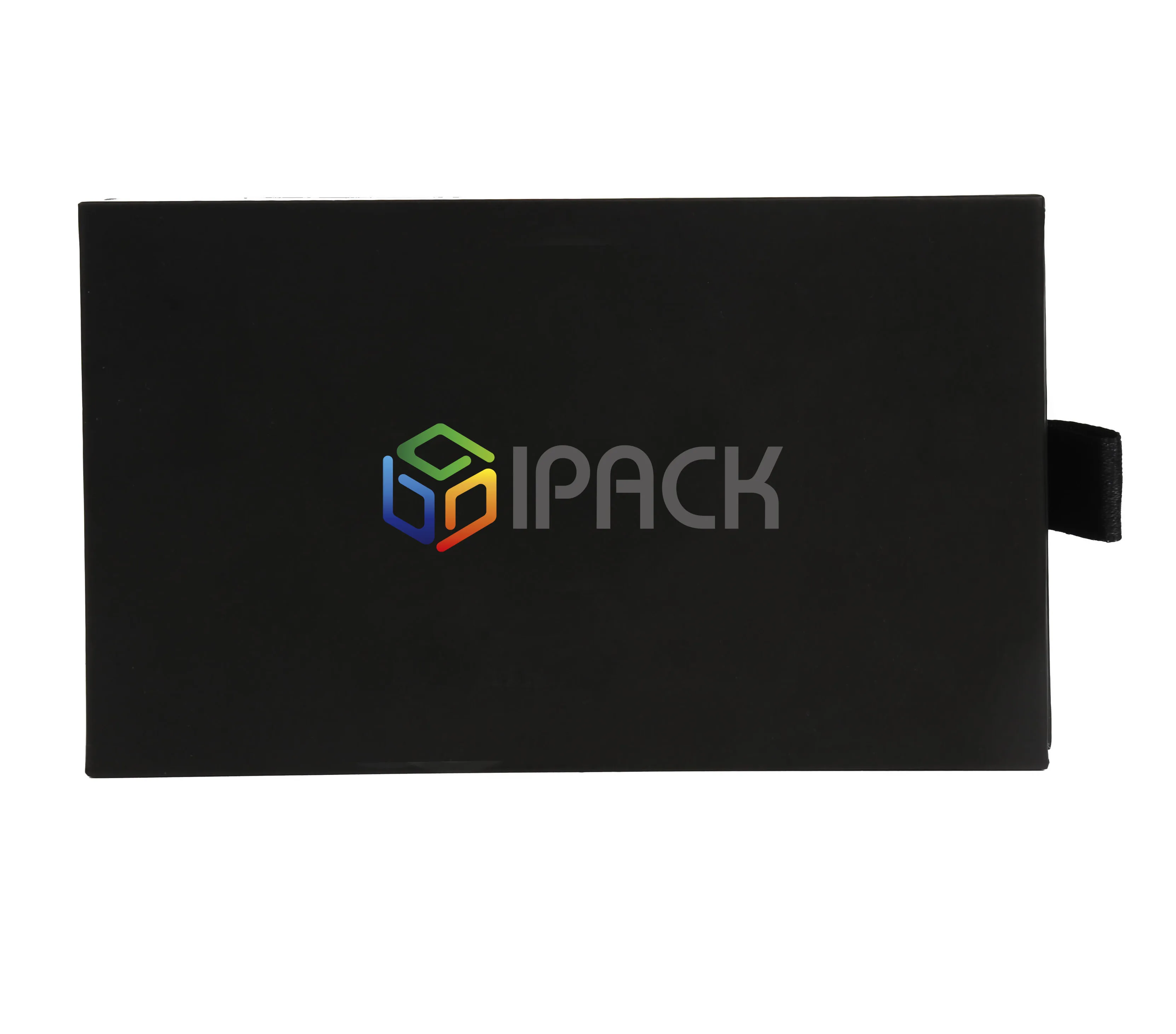 Custom Drawer Black Paper Packaging Box Fashion Earphone Earbuds Headphone Boxes With EVA Foam Insert