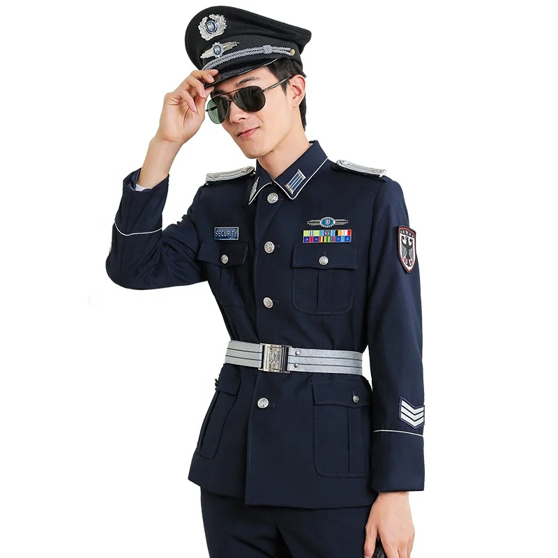New Design Security Guard Jacket Safety Guard  Uniform Officer Suit
