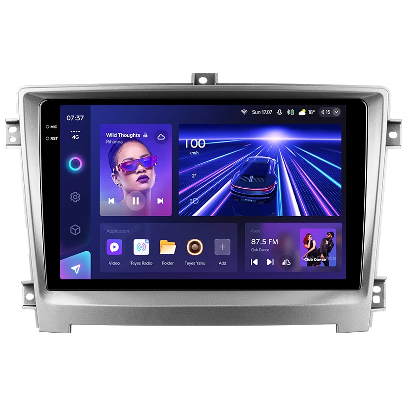 TEYES CC3 2K For Hawtai Santa Fe 7 2017 Car Radio Multimedia Video Player Navigation stereo No 2din 2 din dvd