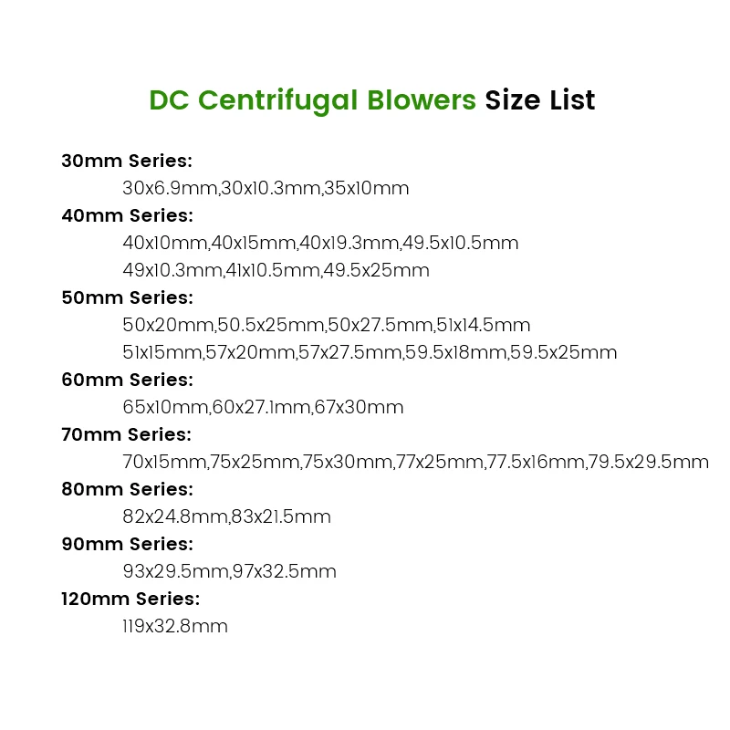 Custom Manufacturer 4020 Plastic Blade Projector 5V 12V 24V Plastic Ball or Hydraulic Bearing DC Air Blower Fan