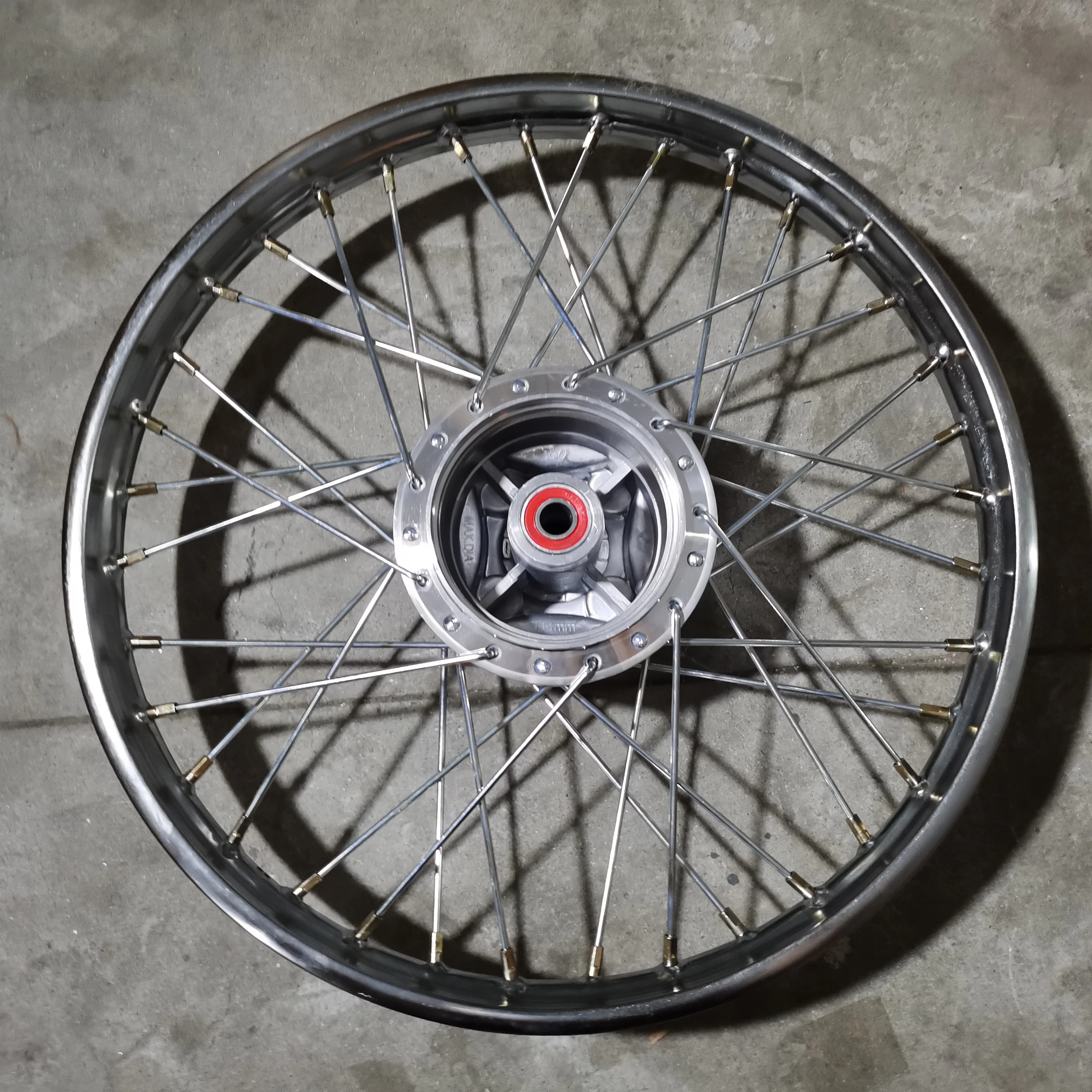 High performance Aluminum Motorcycle rear wheel hub and alloy rims