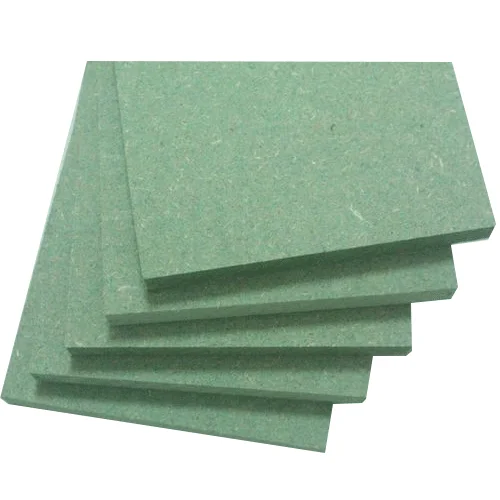 hdhmr board green mdf  waterproof moisture proof MDF HDF with laminated melamine sheets