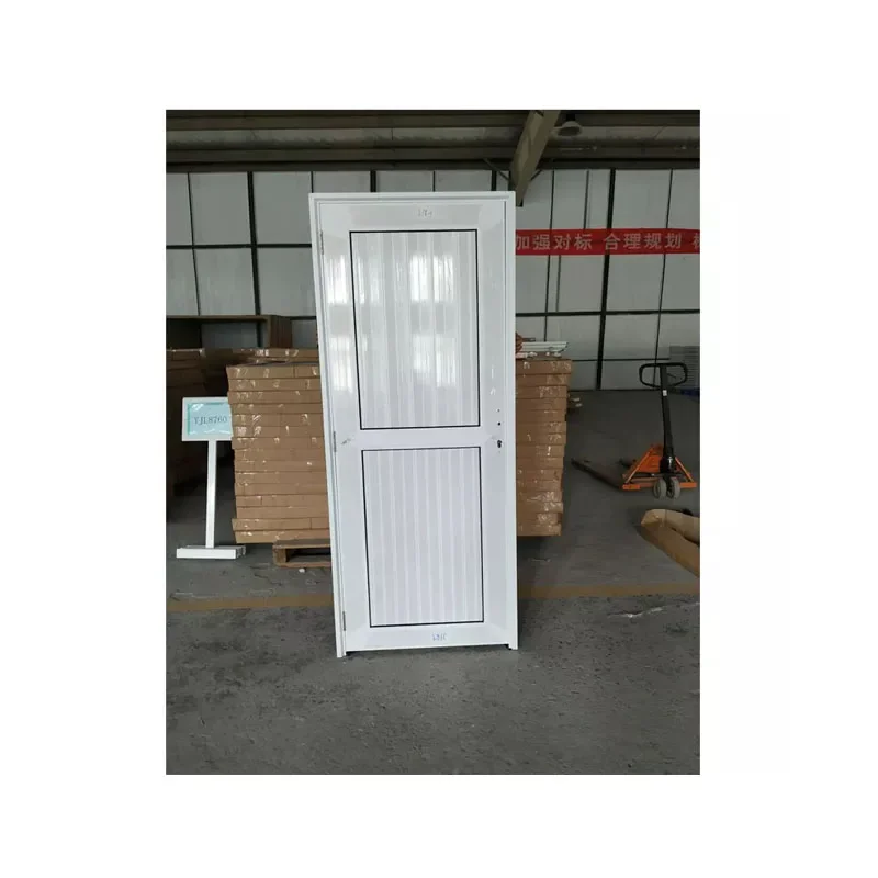 Современный дизайн ПВХ входная дверь Водонепроницаемая UPVC для ванной комнаты с датчиком магнитное горизонтальное открытие гостиницы двери