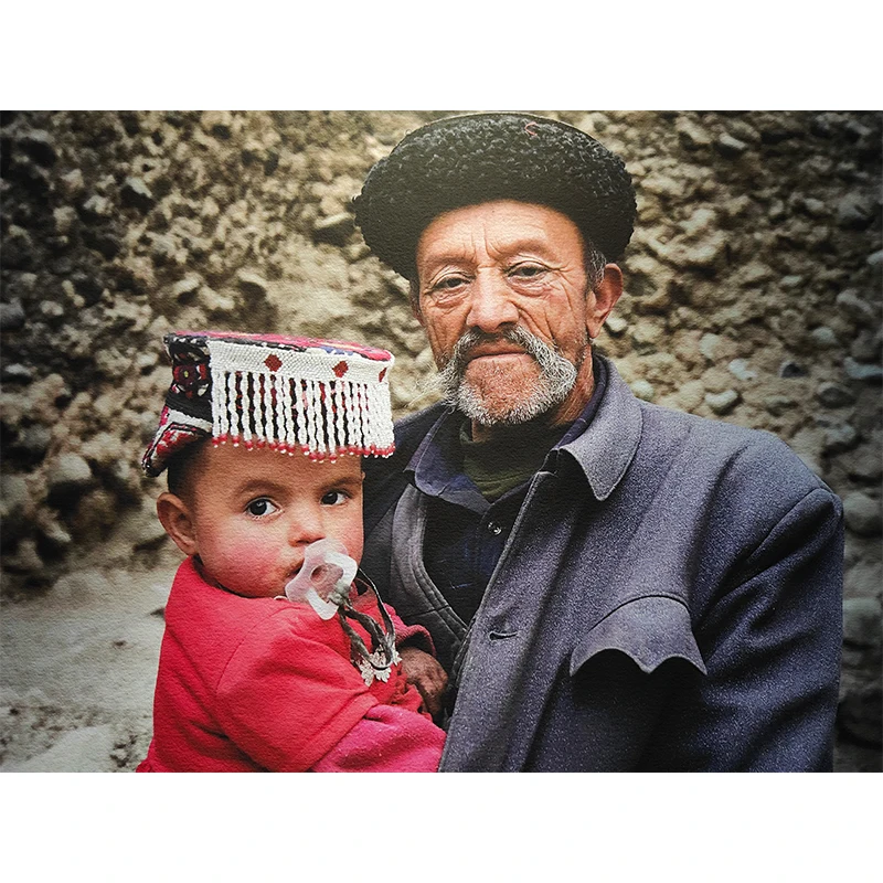 Natural white acid and lignin free light texture Giclee paper inkjet media for image print